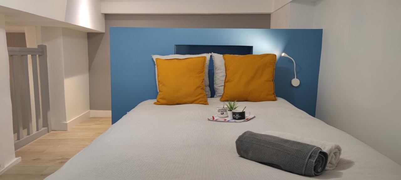 Duplex Cosy - Gare - Hyper Centre - Wifi Apartment อองเชร์ ภายนอก รูปภาพ