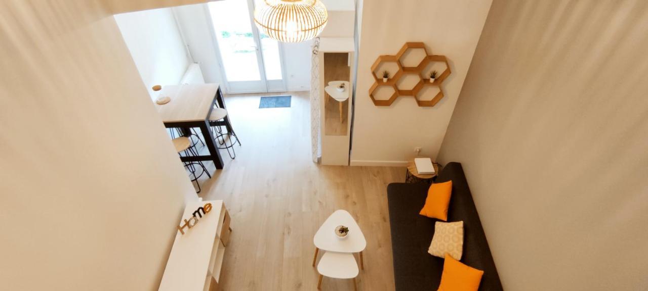 Duplex Cosy - Gare - Hyper Centre - Wifi Apartment อองเชร์ ภายนอก รูปภาพ